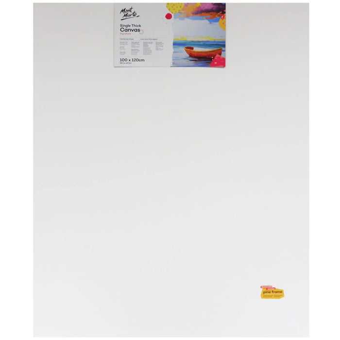 Mont Marte Signature Stretched Canvas 100x120cm Pine Frame for Acrylic & Oil Painting - Al Masam Stationery LLC -  - 