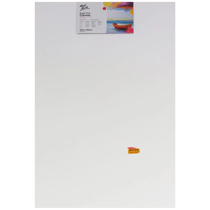 Mont Marte Signature Stretched Canvas 100x150cm Pine Frame for Acrylic & Oil Painting - Al Masam Stationery LLC - art & craft - art & craft