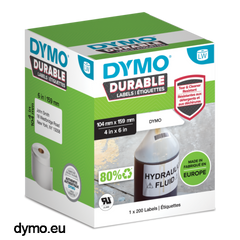 DYMO DURABLE LABELS 104MM X 159MM - (DY2112287)