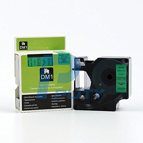 DYMO TAPE 24MMX7M GREEN D1 - (DYS0720990)