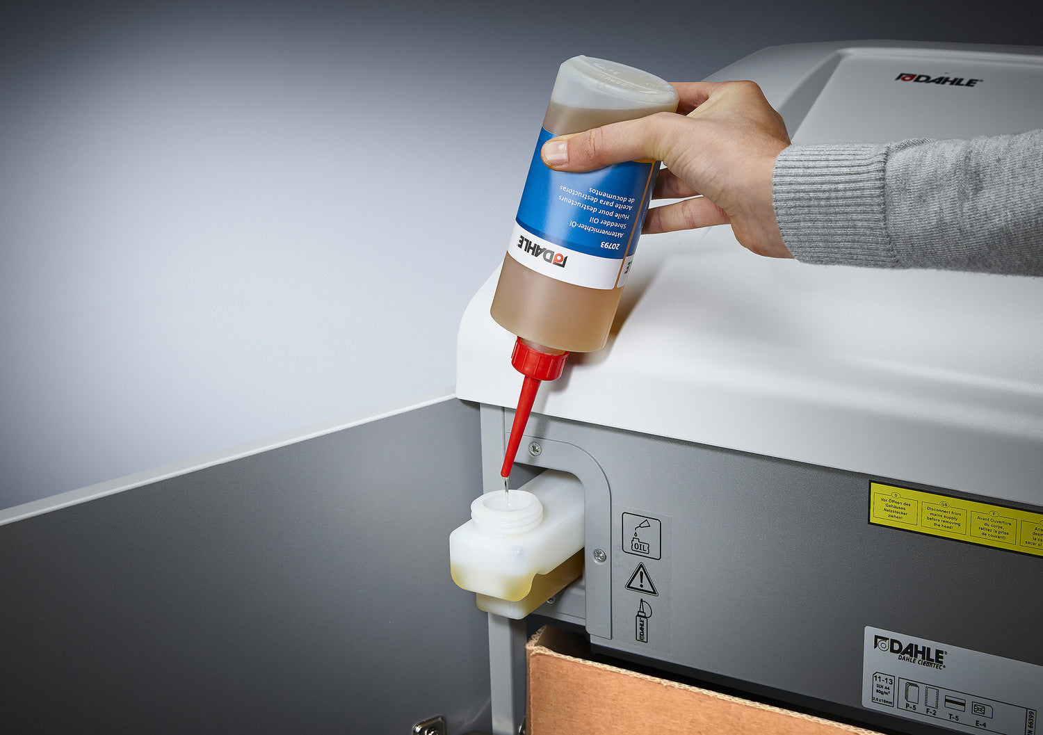 Dahle 710 Departmental Paper Shredder for High-Volume Office & Business Use
