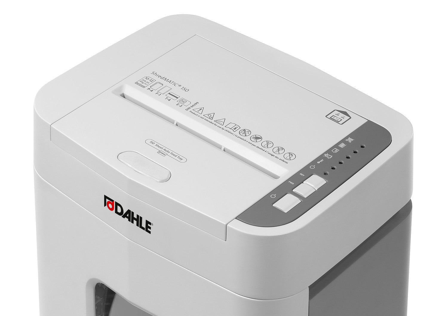 Dahle ShredMATIC 150 Auto Feed Paper Shredder – 150 Sheets for Office Use
