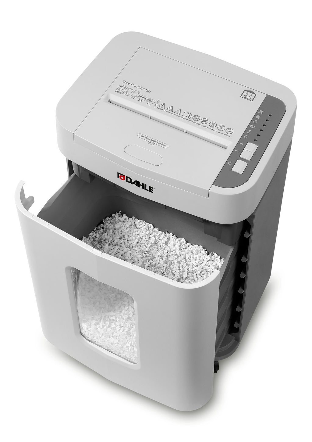 Dahle ShredMATIC 150 Auto Feed Paper Shredder – 150 Sheets for Office Use