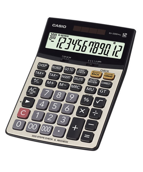 Casio Calculator , Model - DJ220+ - Al Masam Stationery LLC Main image