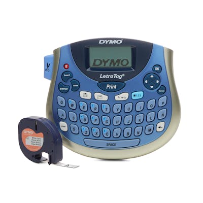 Dymo LetraTag LT-100T label maker, 2-line label editing, direct thermal printing or thermal transfer - (DY2174593)
 Main image