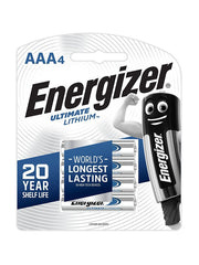 Energizer Lithium L92 BP4 - AAA 1.5V