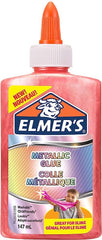 Elmer's Liquid Glue Metalic Pink 147 ml - Al Masam Stationery LLC