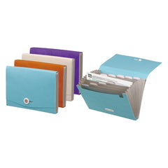 Foldermate A4 Expanding File Folders Multicolour Pack - Al Masam Stationery LLC