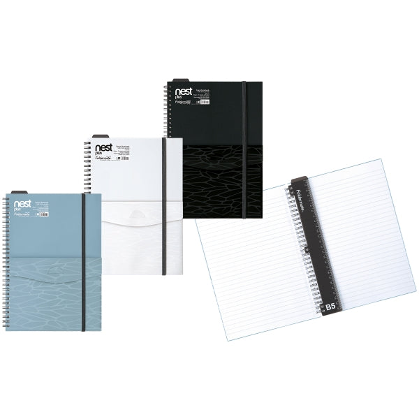 Foldermate FE-4107-WE 3 in 1 Notebook A4, I Clip Box Of 10 - Al Masam Stationery LLC Main image