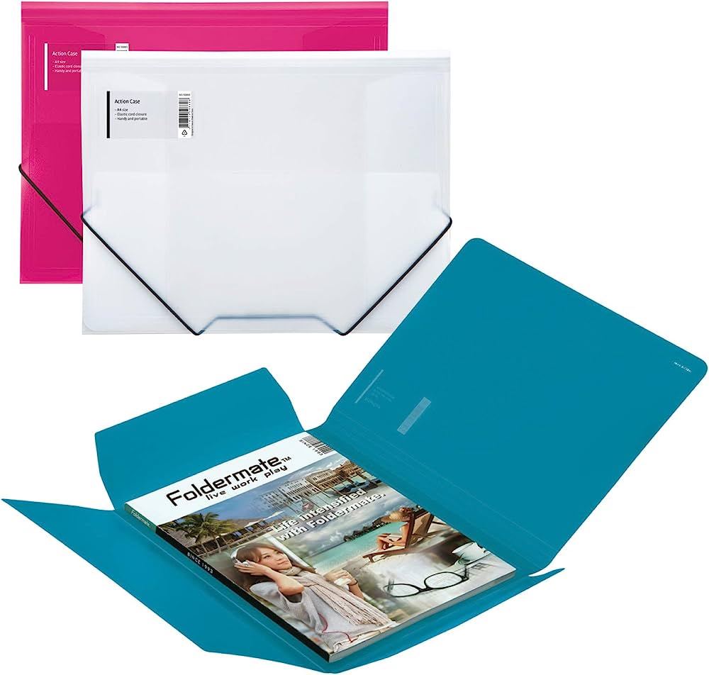 Foldermate 6075-BE A4 Box File Folder Box - Al Masam Stationery LLC Main image