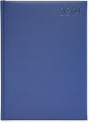 FIS A5 Diary 2024 (Arabic/English) Blue - FSDI17AE21BL