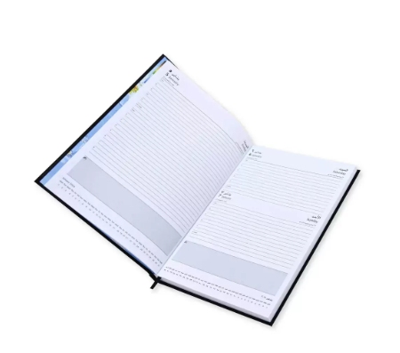 FIS Executive Diary 2024 Blue (Arabic/English/French) 1 Week at a glance - FSDI33AE21BL