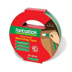 Fantastick Mounting Tape 1"x5m 12 Rolls Box - Al Masam Stationery LLC