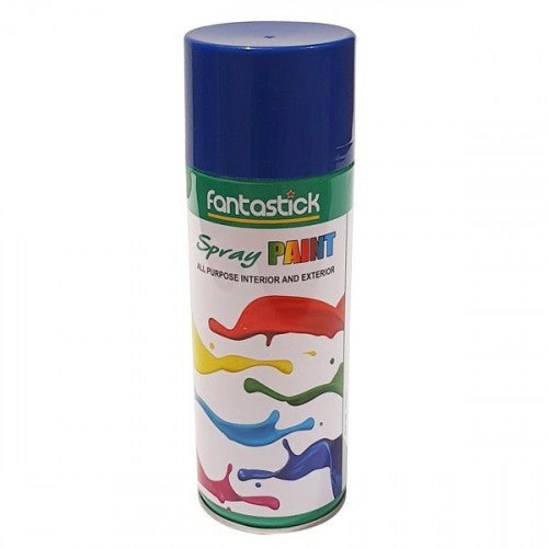 Fantastick Spray Paint Acrylic ml  400 ml Blue - Al Masam Stationery LLC Main image