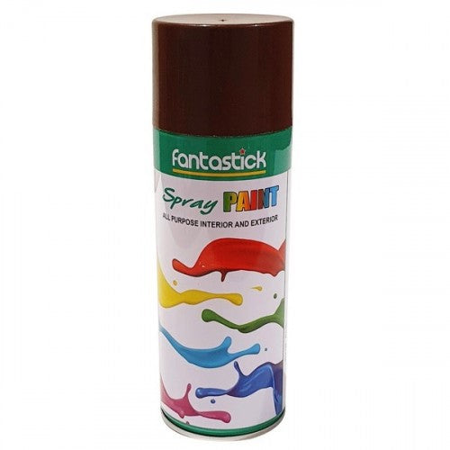 Fantastick Spray Paint Acrylic ml B 400 ml Black - Al Masam Stationery LLC Main image