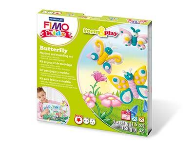 Fimo Kids Modelling Clay Form & Play Butterfly - Al Masam Stationery LLC Main image