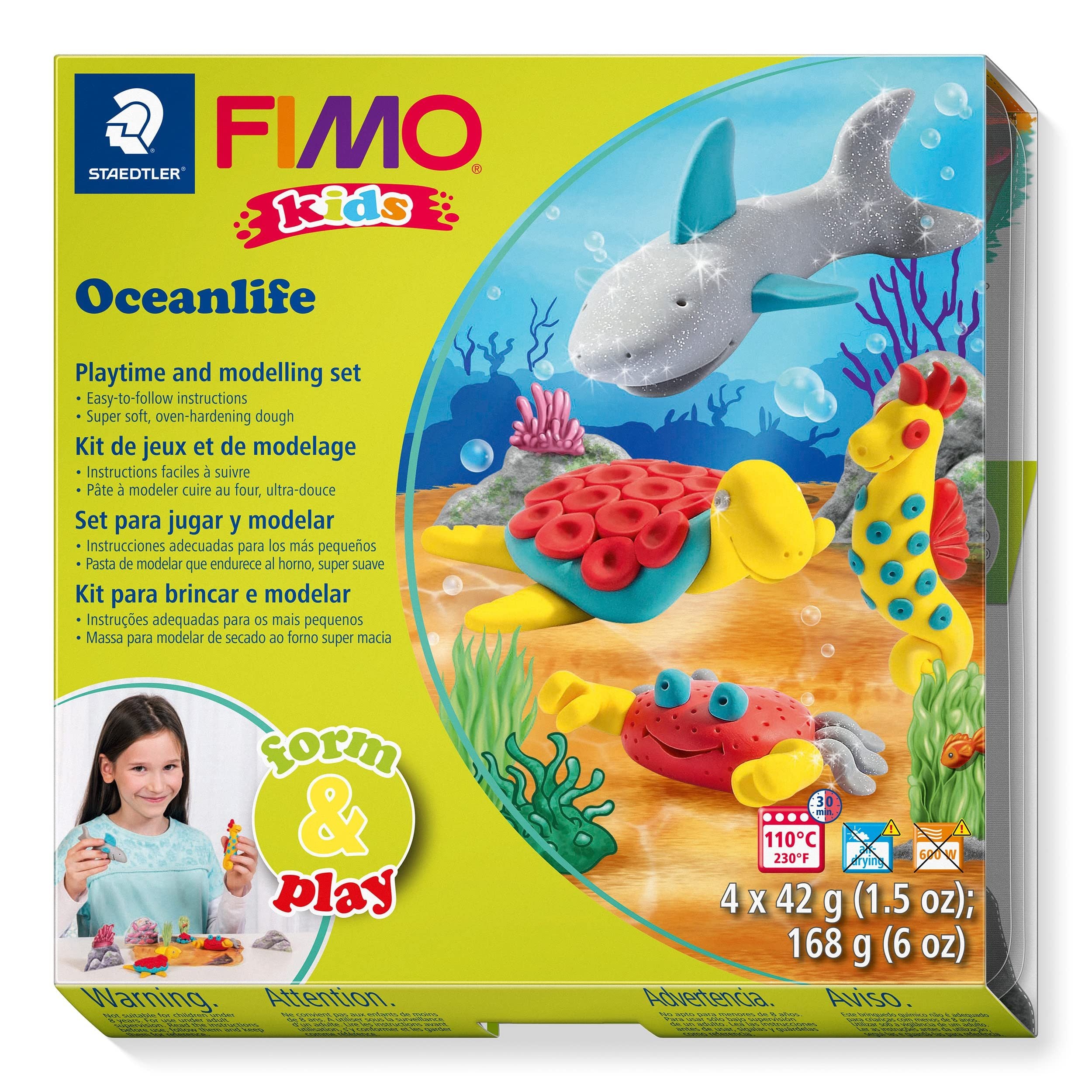 Fimo Kids Modelling Clay Form & Play SeaWorld - Al Masam Stationery LLC Main image