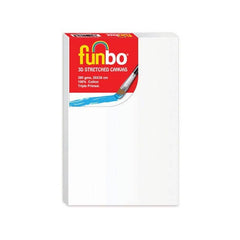 Funbo 380gm Stretched Canvas 20x20cm - Al Masam Stationery LLC