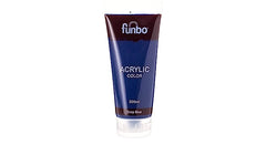 Funbo Acrylic Color Tube 200ml 31 Deep Blue - Al Masam Stationery LLC