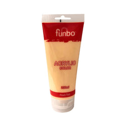 Funbo Acrylic Color Tube 200ml 46 Flesh Tint - Al Masam Stationery LLC