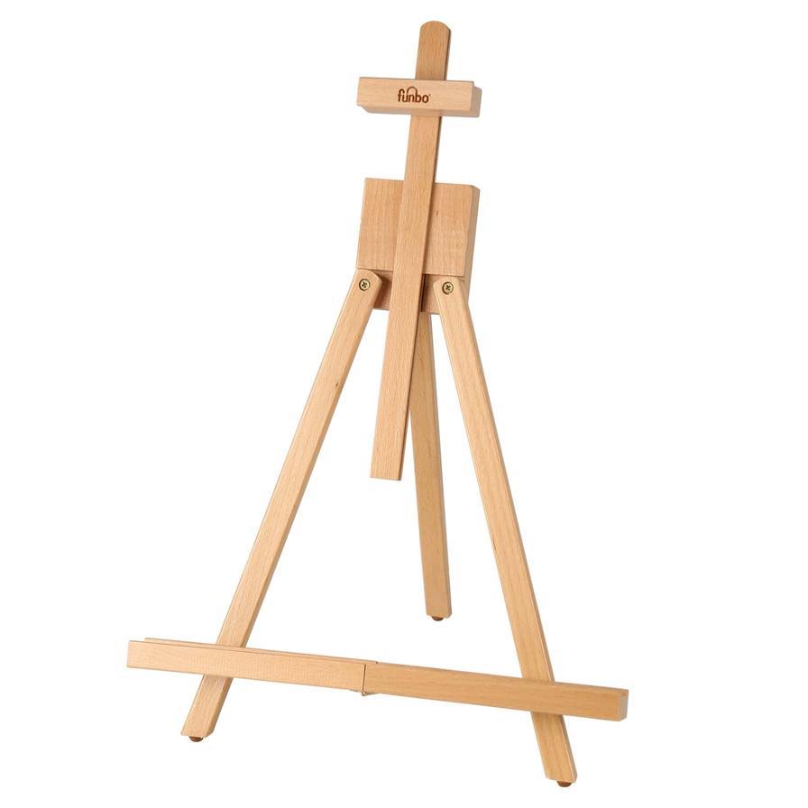 Funbo Beech Wood Easel 96x96x192cm - Al Masam Stationery LLC