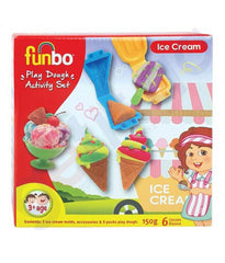 Funbo Activity Set Play Icecream 150g With Mould - Al Masam Stationery LLC