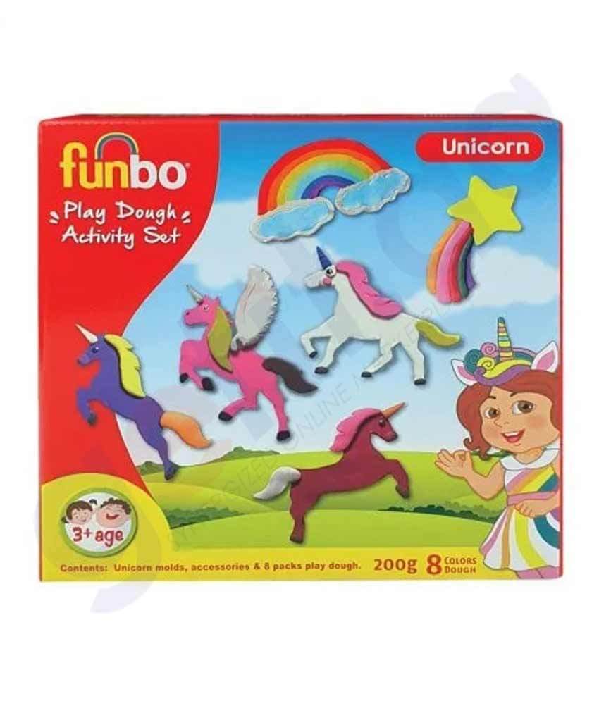 Funbo Activity Set Unicorn 200g With Mould - Al Masam Stationery LLC Main image