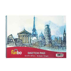 Funbo Sketch Pad 20 Sheets A3 - Al Masam Stationery LLC