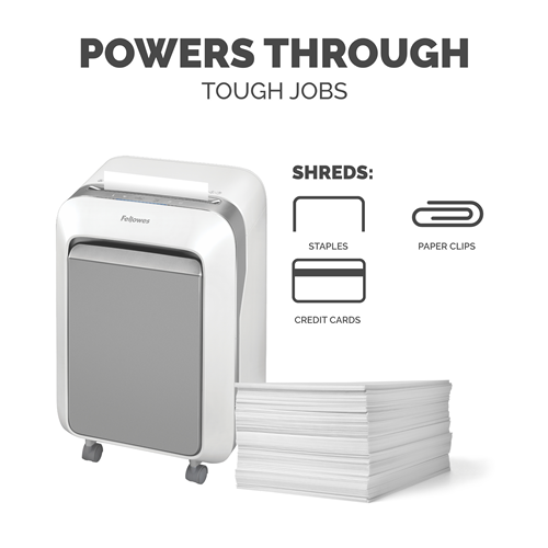 Fellowes Mini Cross Cut Shredder Model - Lx 210 - Al Masam Stationery LLC