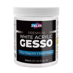 Zeiler PREMIUM WHITE ACRYLIC GESSON(500ML)
