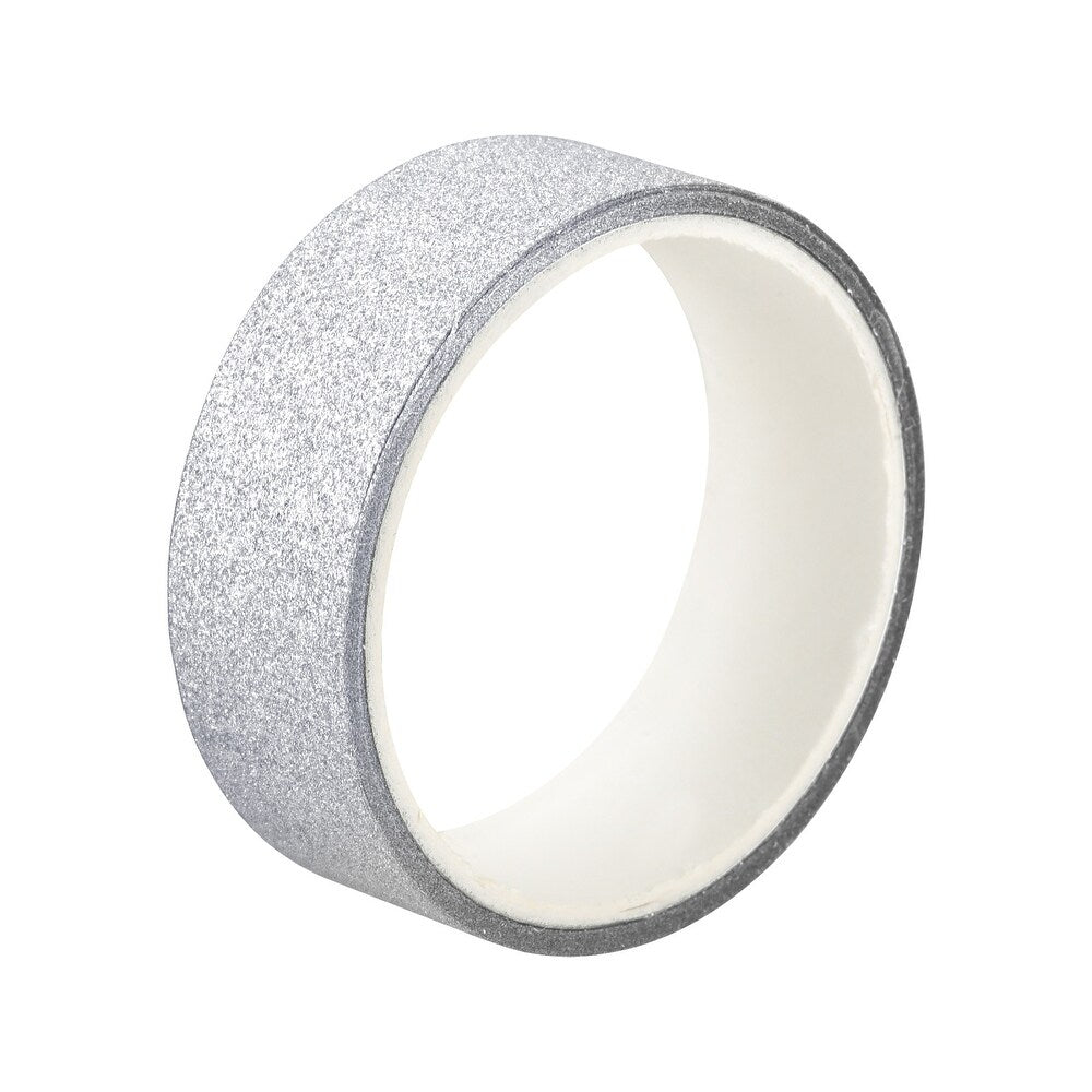 Silver Glitter Tape for Crafts & Decoration