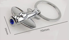 ELMAS Stylish Airplane Keychain - Perfect Travel Accessory