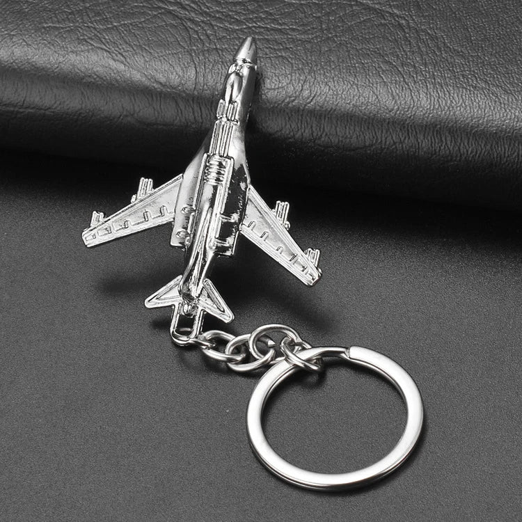 ELMAS Stylish Airplane Keychain - Perfect Travel Accessory - Al Masam Stationery LLC