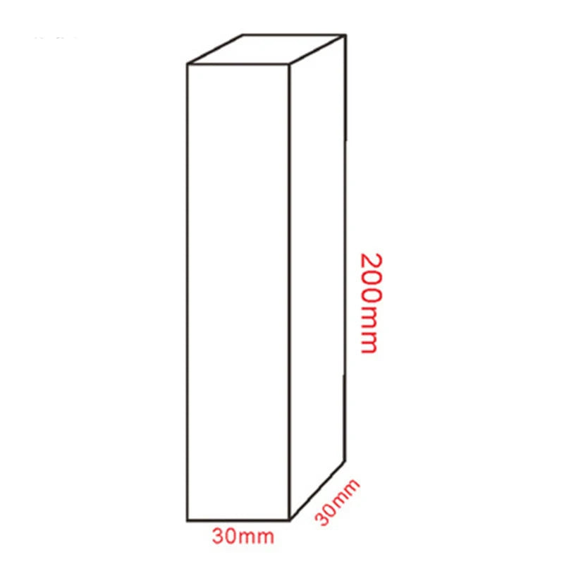 ELMAS Acrylic Plexiglass Square Jewelry Holder Stand - Al Masam Stationery LLC