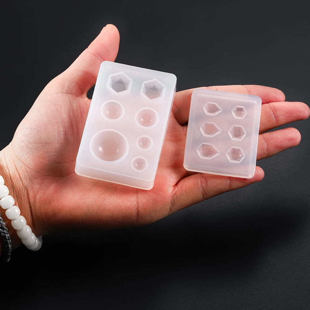 ELMAS Silicone Jewelry Molds - Heart, Round & Rectangle Shapes - Al Masam Stationery LLC