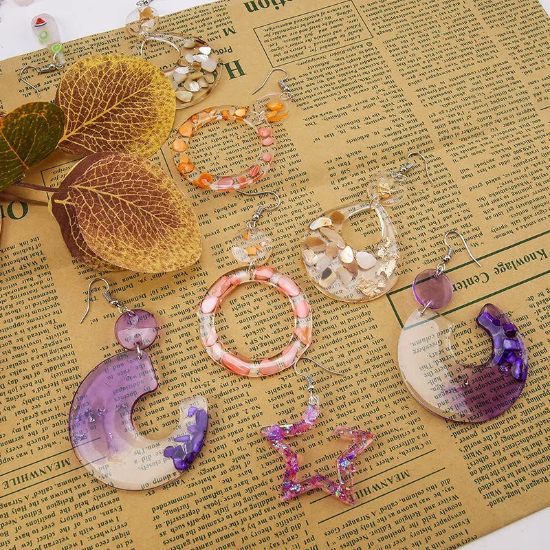 ELMAS Silicone Earring Mold for DIY Jewelry Crafting - Al Masam Stationery LLC