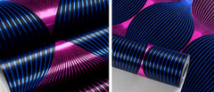 ELMAS Luxury 3D Gold Flicker Waterproof Wallpaper Roll - Al Masam Stationery LLC