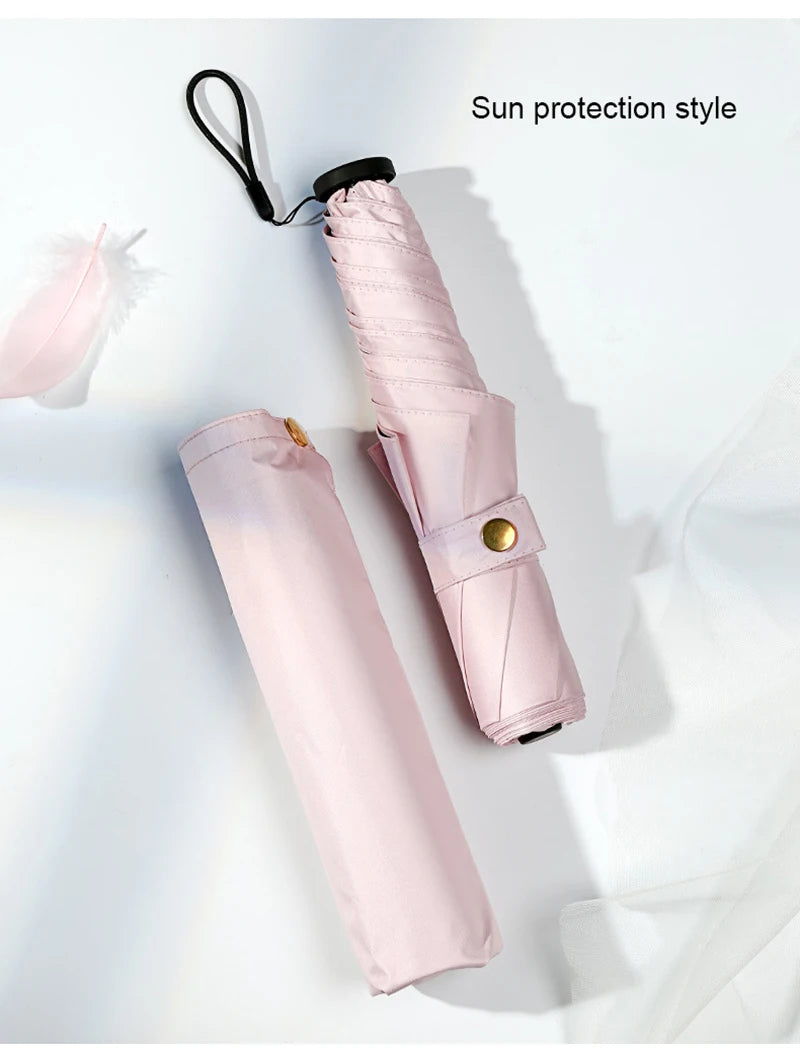 ELMAS 116g Super Lightweight Mini Sun Rain Umbrella - Al Masam Stationery LLC