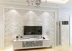 ELMAS Luxury 3D Gold Flicker Waterproof Wallpaper Roll - Al Masam Stationery LLC
