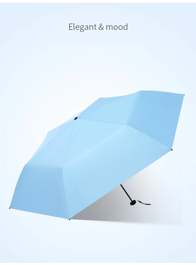 ELMAS 116g Super Lightweight Mini Sun Rain Umbrella - Al Masam Stationery LLC