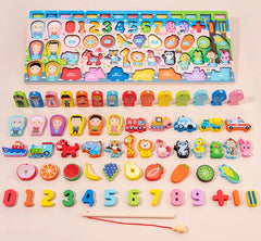 ELMAS QWZ Kids Montessori Educational Math Toys Gifts - Al Masam Stationery LLC