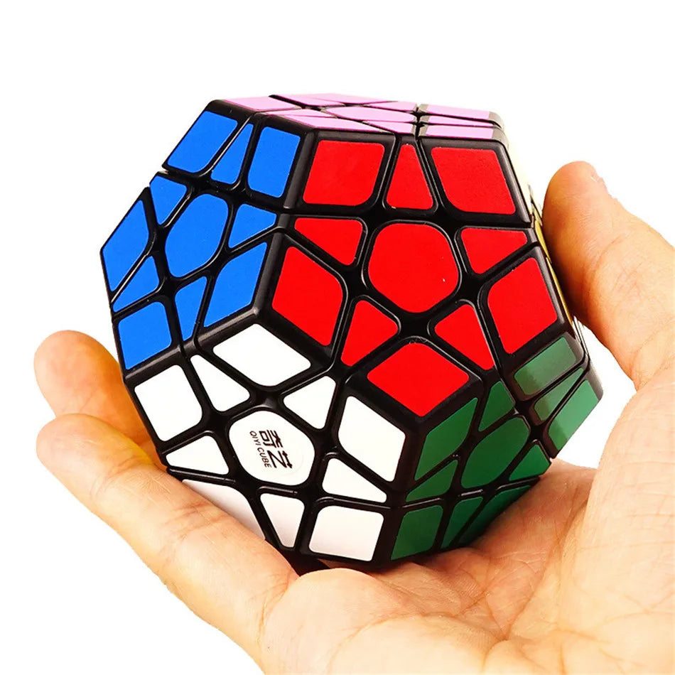 ELMAS Speedy Megaminx Dodecahedron Puzzle Cube Toy - Al Masam Stationery LLC