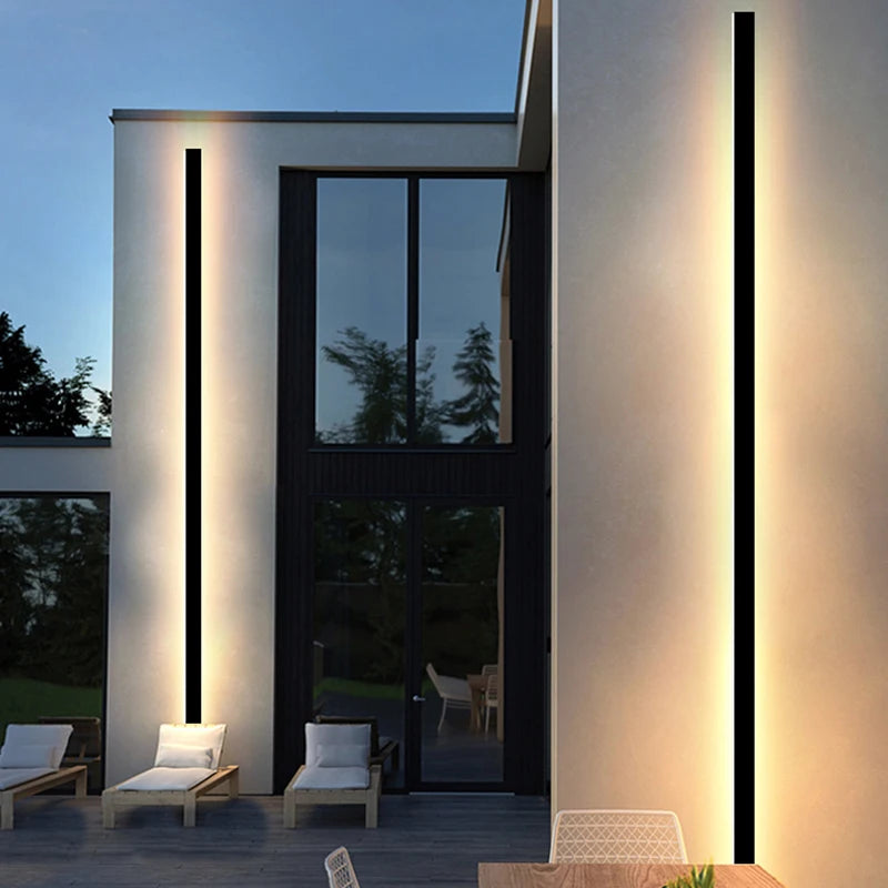 ELMAS Modern Waterproof LED Outdoor Wall Lamp - Al Masam Stationery LLC