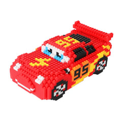 ELMAS Lightning McQueen DIY Building Blocks Toy Set