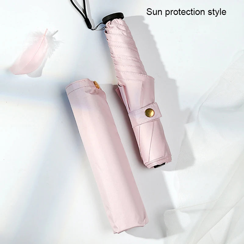 ELMAS 116g Super Lightweight Mini Sun Rain Umbrella - Al Masam Stationery LLC