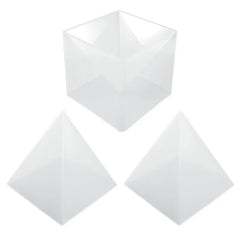 ELMAS 15Cm Silicone Pyramid Mold for DIY Resin Jewelry - Al Masam Stationery LLC