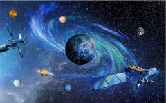 ELMAS Universe Galaxy 3D Mural Wallpaper for Walls - Al Masam Stationery LLC