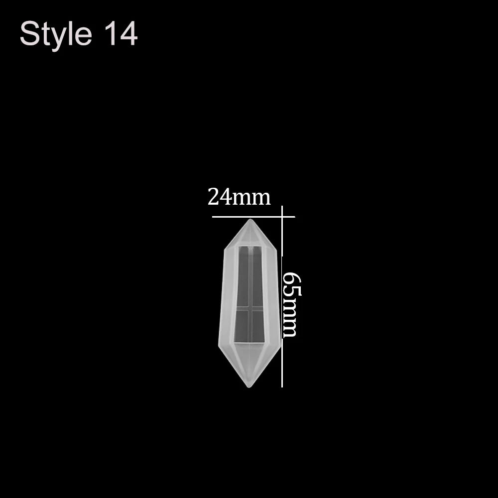 ELMAS DIY Crystal Pendulum Silicone Molds for Jewelry Making - Al Masam Stationery LLC