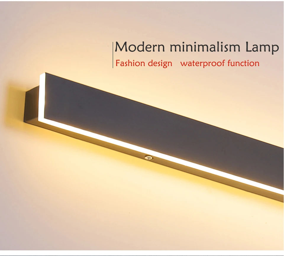 ELMAS Modern Waterproof LED Outdoor Wall Lamp - Al Masam Stationery LLC