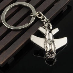 ELMAS Stylish Airplane Keychain - Perfect Travel Accessory